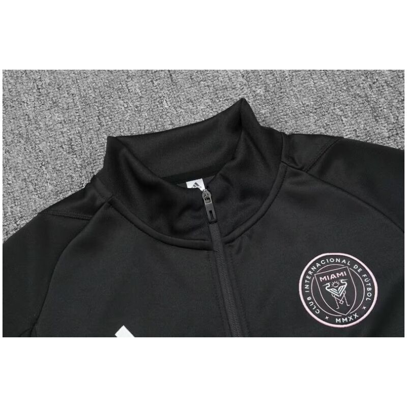 Mens Miami FC Jacket + Pants Training Suit Black 2023/24
