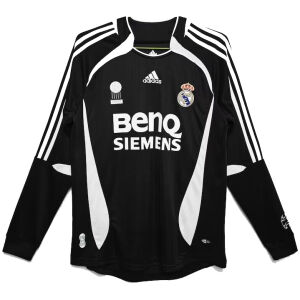 Real Madrid Retro-Auswärtstrikot für Herren, langärmelig, 2006/07