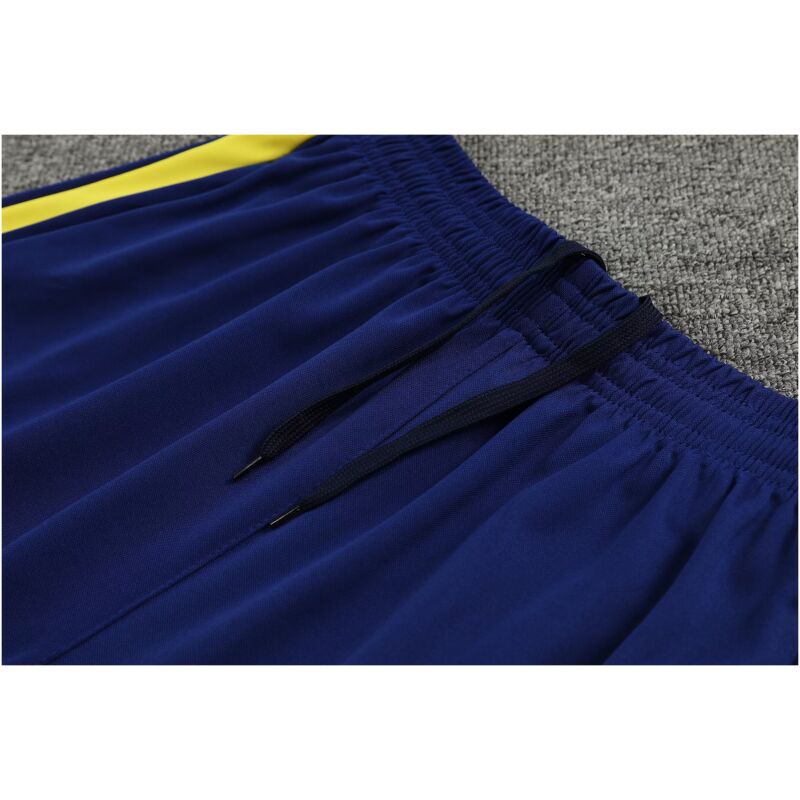 Mens Barcelona Short Training Suit Blue – Red 2023/24
