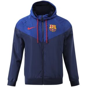 Mens Barcelona All Weather Windrunner Jacket Navy 2023/24