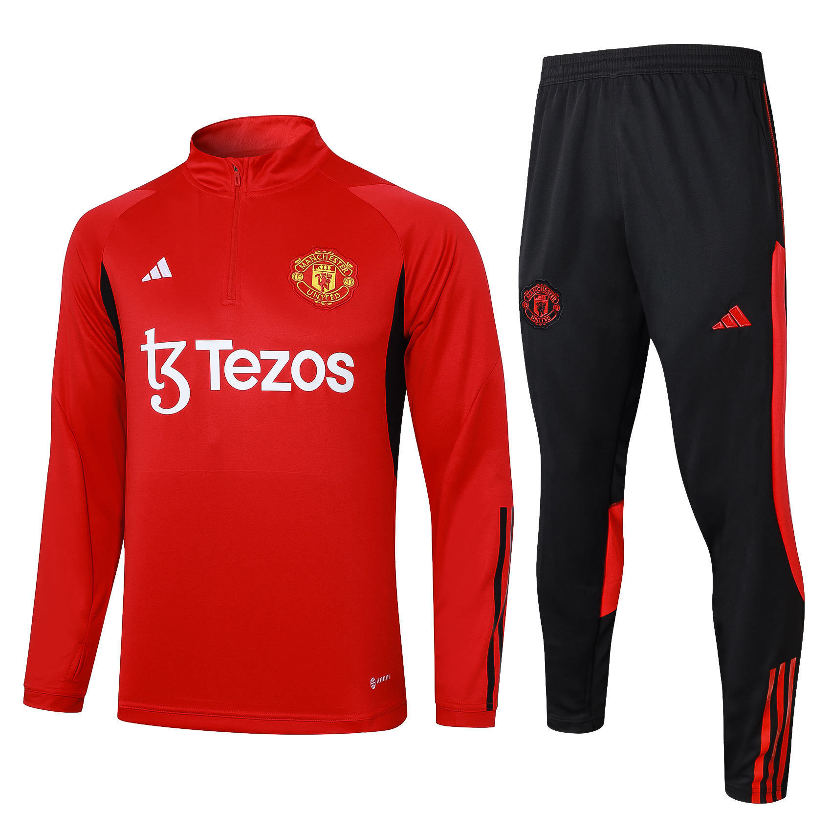 Mens Manchester United Training Suit Red II 2023/24