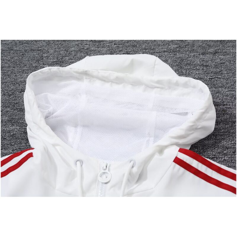 Mens Manchester United All Weather Windrunner Jacket White 2023/24