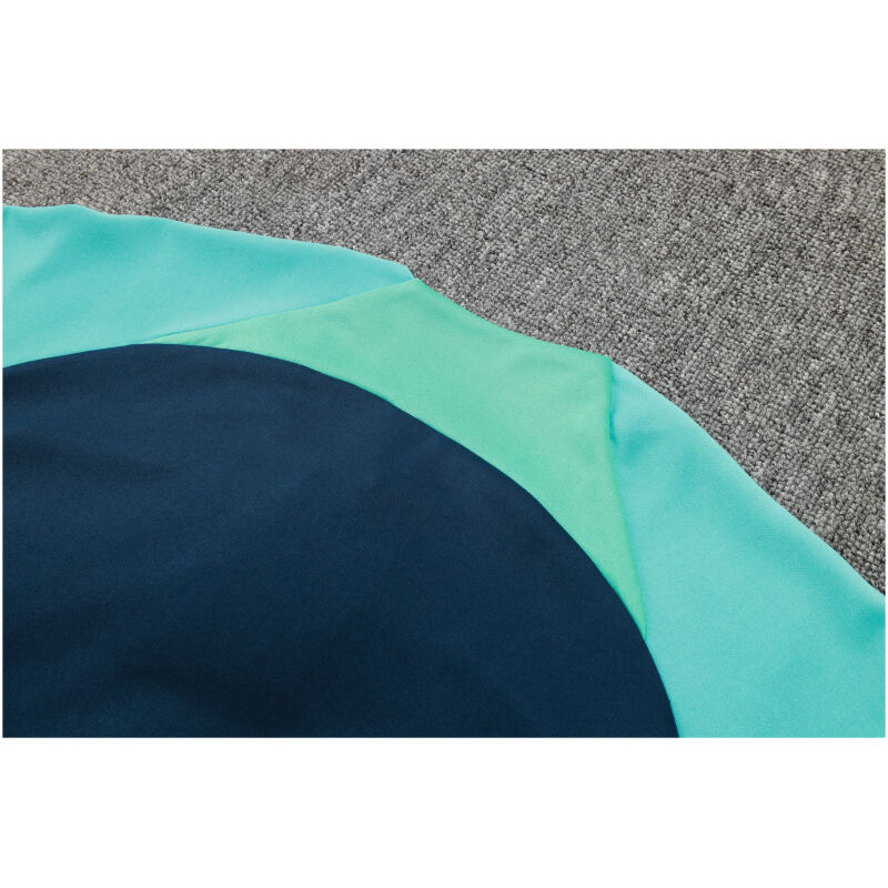 Mens Barcelona Jacket + Pants Training Suit Royal – Green 2023/24