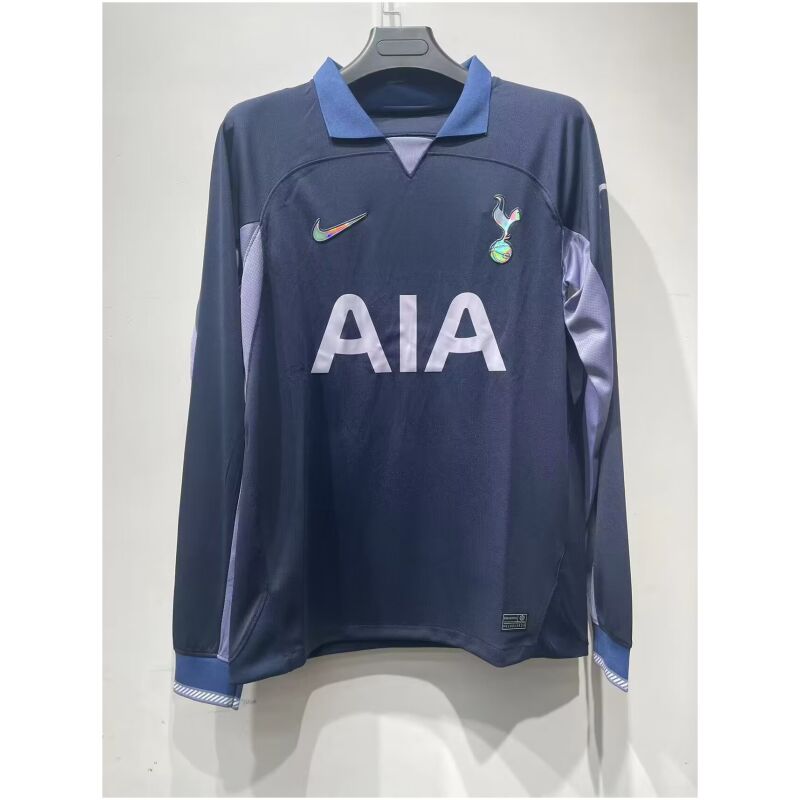 Mens Tottenham Hotspur Away Jersey Long Sleeve 2023/24