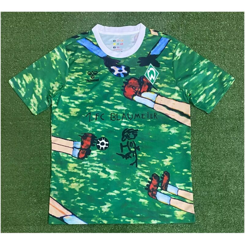 Mens Werder Bremen Special Edition Green Jersey 2023/24
