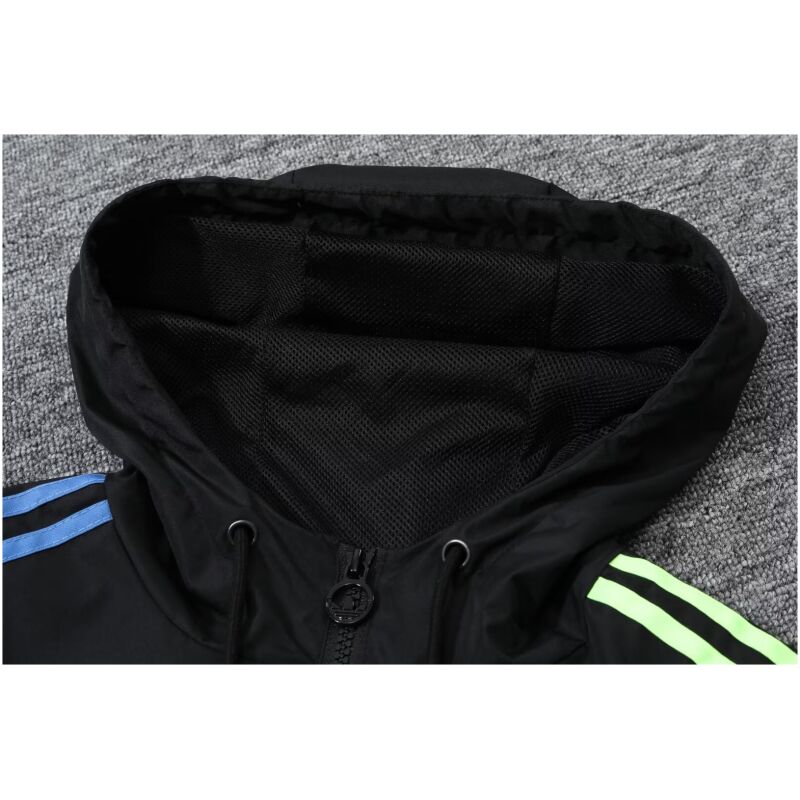 Mens Arsenal All Weather Windrunner Jacket Black 2023/24