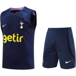 Mens Tottenham Hotspur Singlet Suit Navy 2023/24