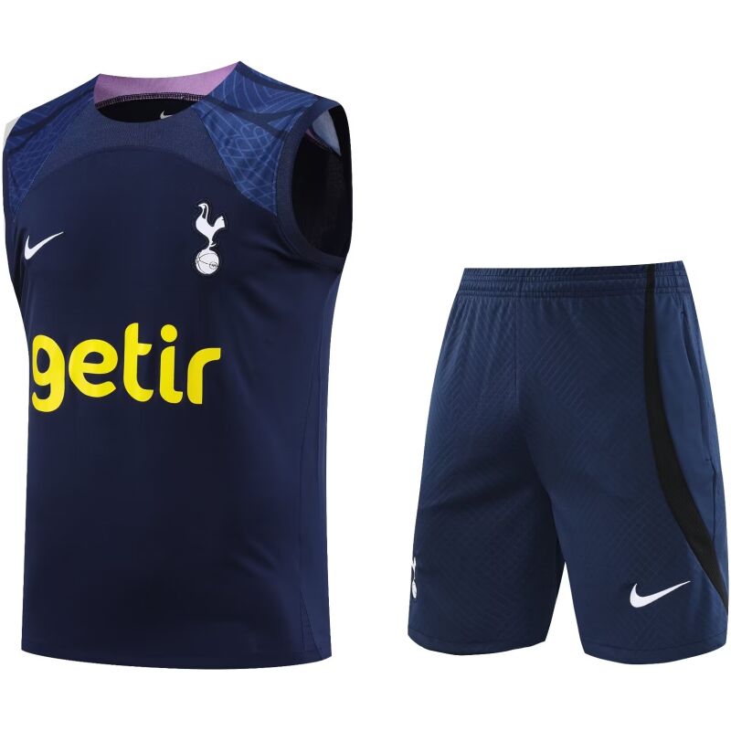 Mens Tottenham Hotspur Singlet Suit Navy 2023/24