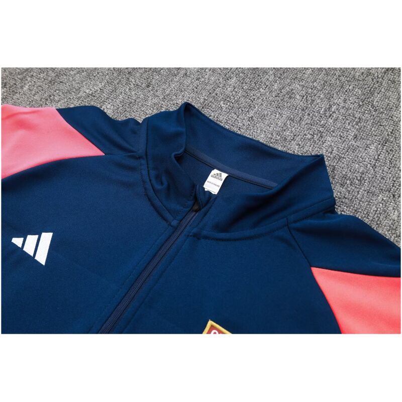 Mens Olympique Lyonnais Training Suit Royal 2023/24
