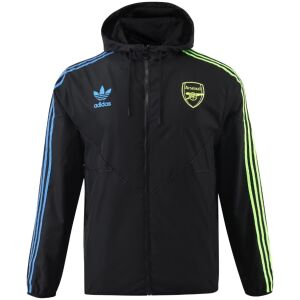 Mens Arsenal All Weather Windrunner Jacket Black 2023/24