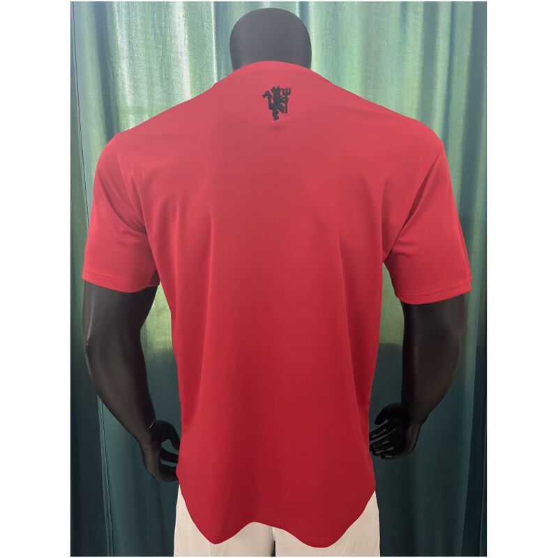 Mens Manchester United Short Training Jersey Red 2023/24