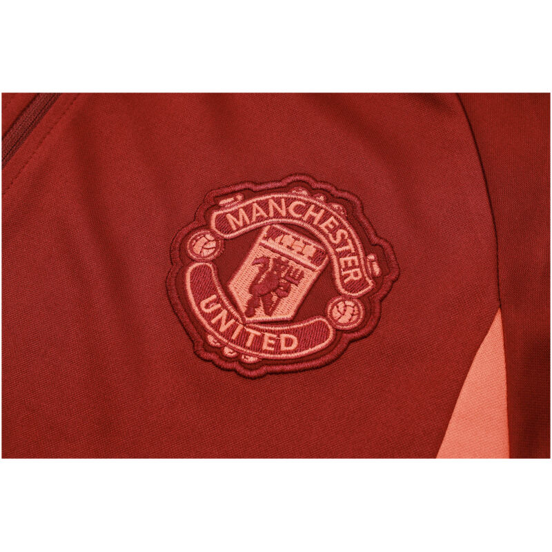 Mens Manchester United Training Suit Burgundy 2023/24