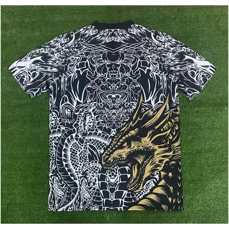 Mens Real Madrid Special Edition Black Dragon Jersey 2023/24