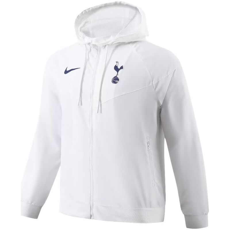 Mens Tottenham Hotspur All Weather Windrunner Jacket White 2023/24