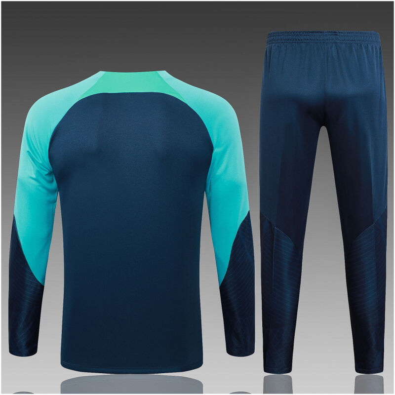 Kids Barcelona Training Suit Royal – Green 2023/24