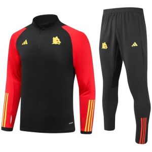 Mens Roma Training Suit Black 2023/24