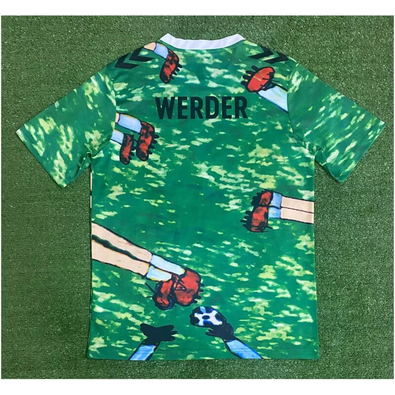 Mens Werder Bremen Special Edition Green Jersey 2023/24