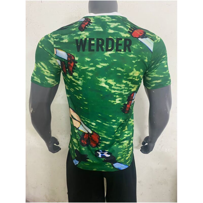Mens Werder Bremen Special Edition Green Jersey 2023/24
