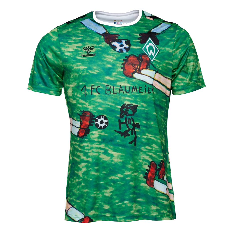 Mens Werder Bremen Special Edition Green Jersey 2023/24