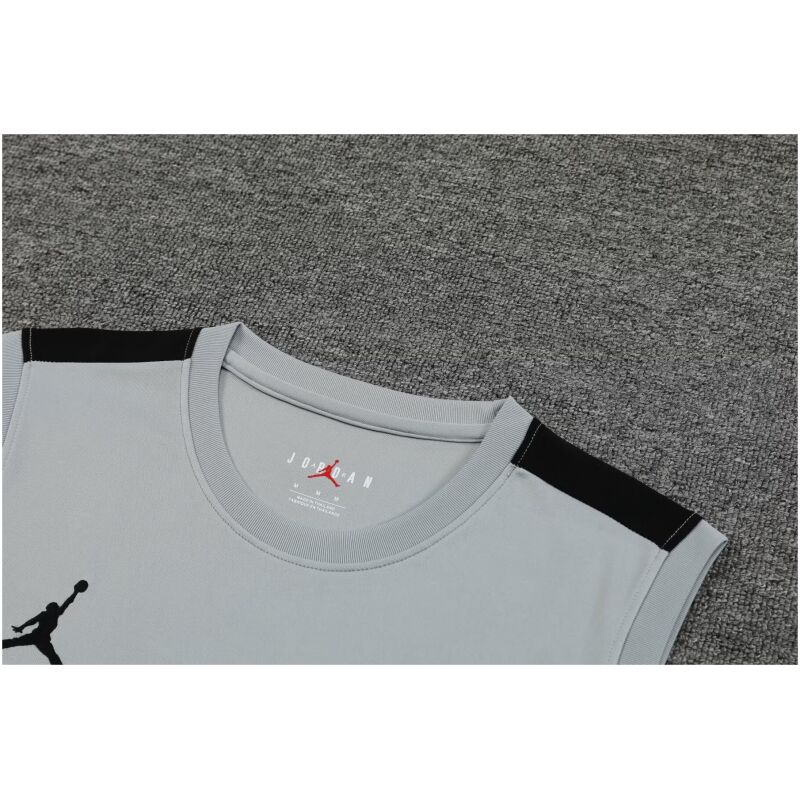 Mens PSG x Jordan Singlet Suit Grey 2023/24