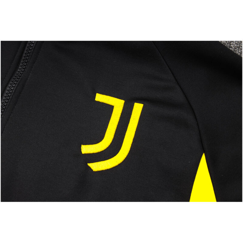 Mens Juventus Hoodie Sweatshirt Black 2023/24