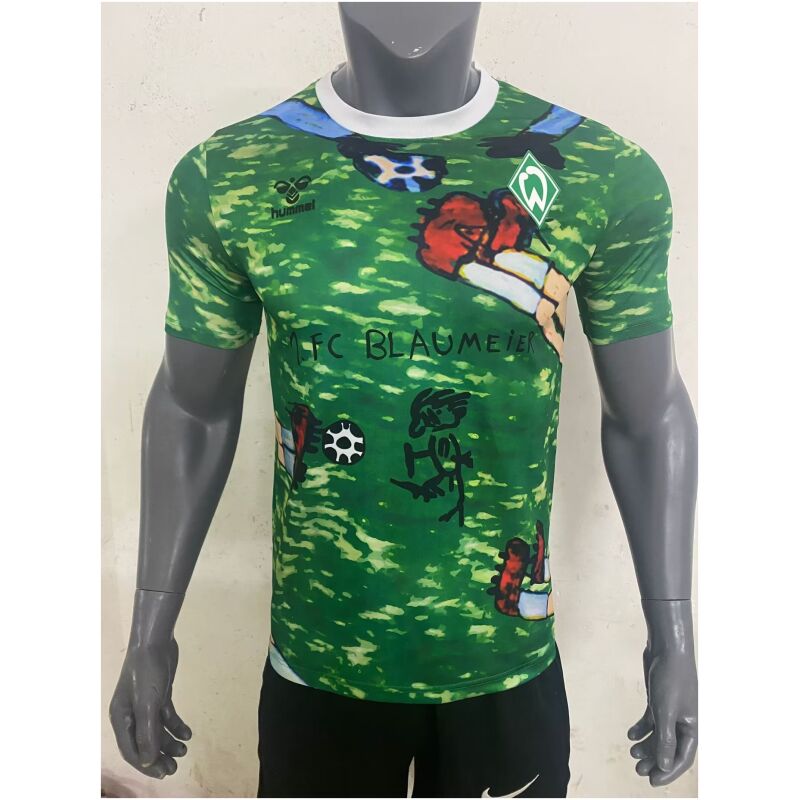 Mens Werder Bremen Special Edition Green Jersey 2023/24