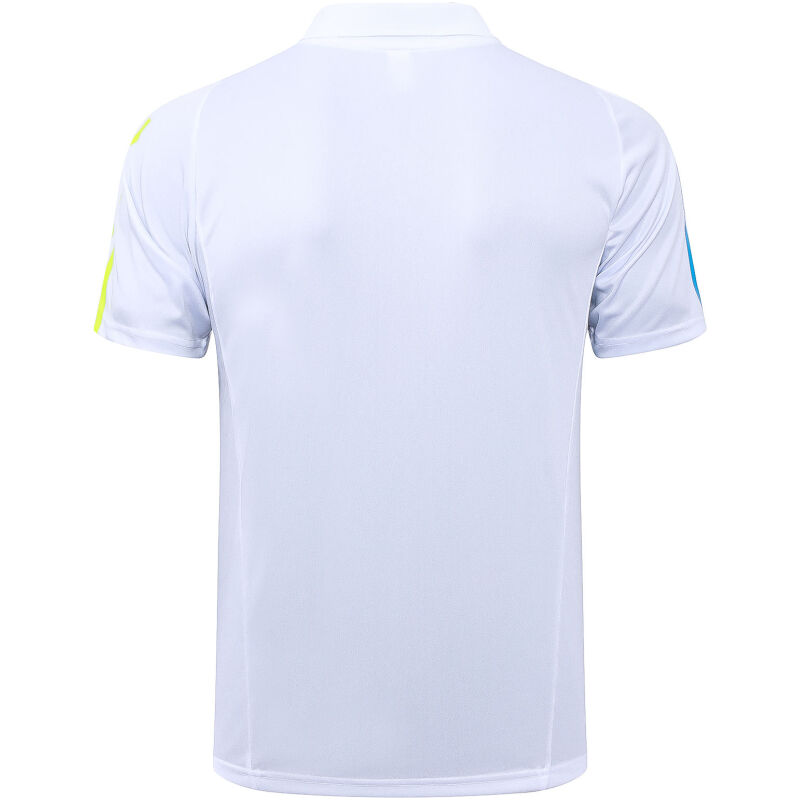 Mens Arsenal Polo Shirt White 2023/24
