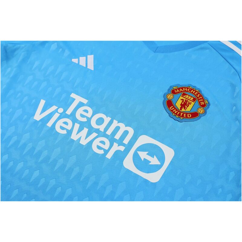 Mens Manchester United Goalkeeper Blue Suit 2023/24