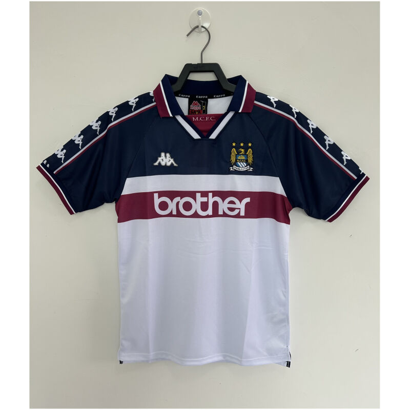 Mens Manchester City Retro Away Jersey 1997/98