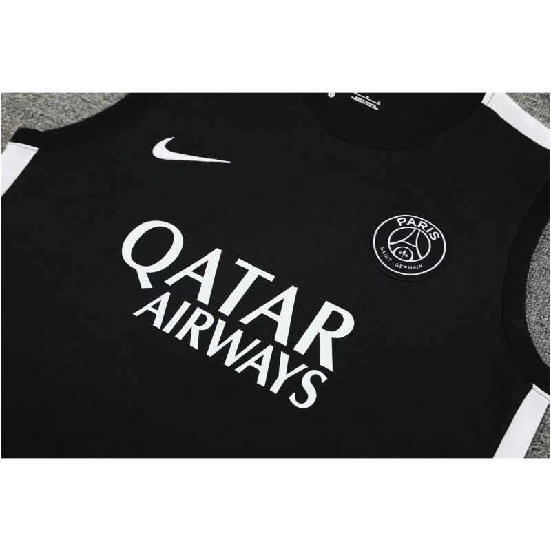 Mens PSG Singlet Suit Black 2023/24