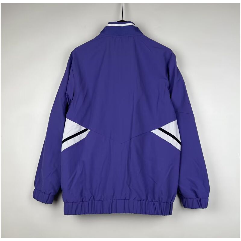Mens Real Madrid All Weather Windrunner Jacket Purple 2023/24