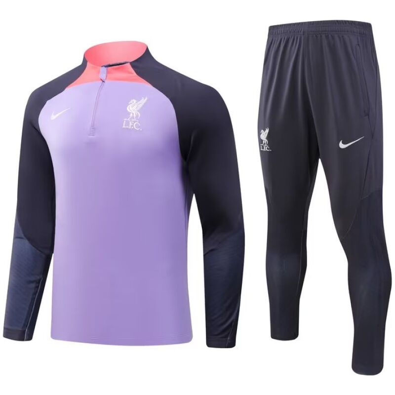 Männer Tottenham Hotspur Trainingsanzug Violett - Schwarz 2023/24