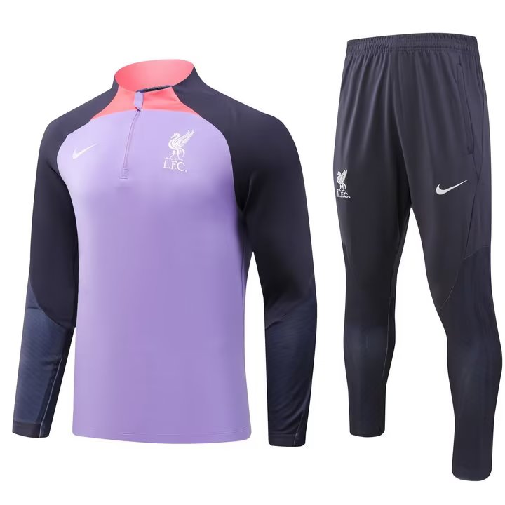 Männer Tottenham Hotspur Trainingsanzug Violett - Schwarz 2023/24