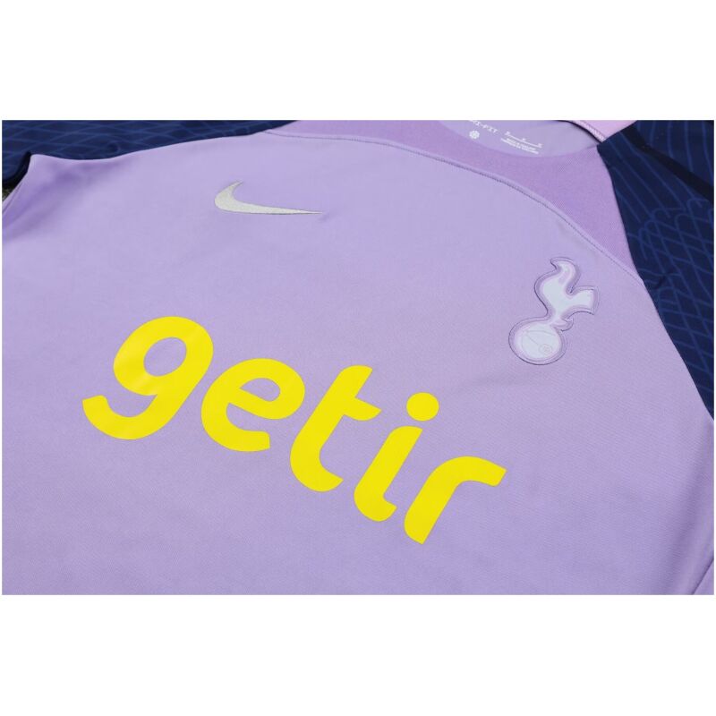 Herren Tottenham Hotspur Kurzer Trainingsanzug Violett 2023/24