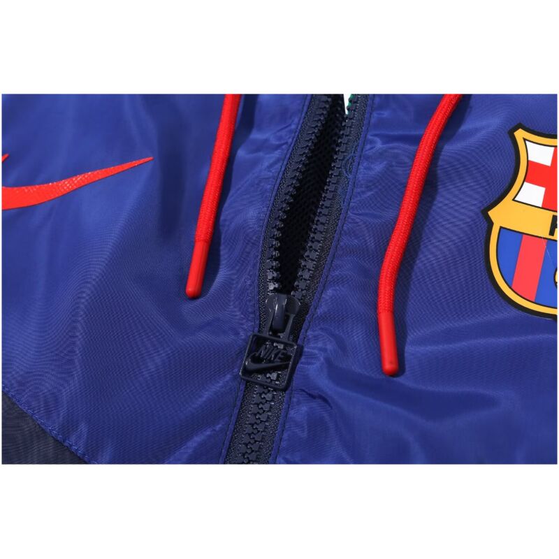 Mens Barcelona All Weather Windrunner Jacket Navy 2023/24