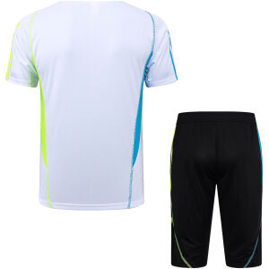 Mens Arsenal Short Training Suit White 2023/24