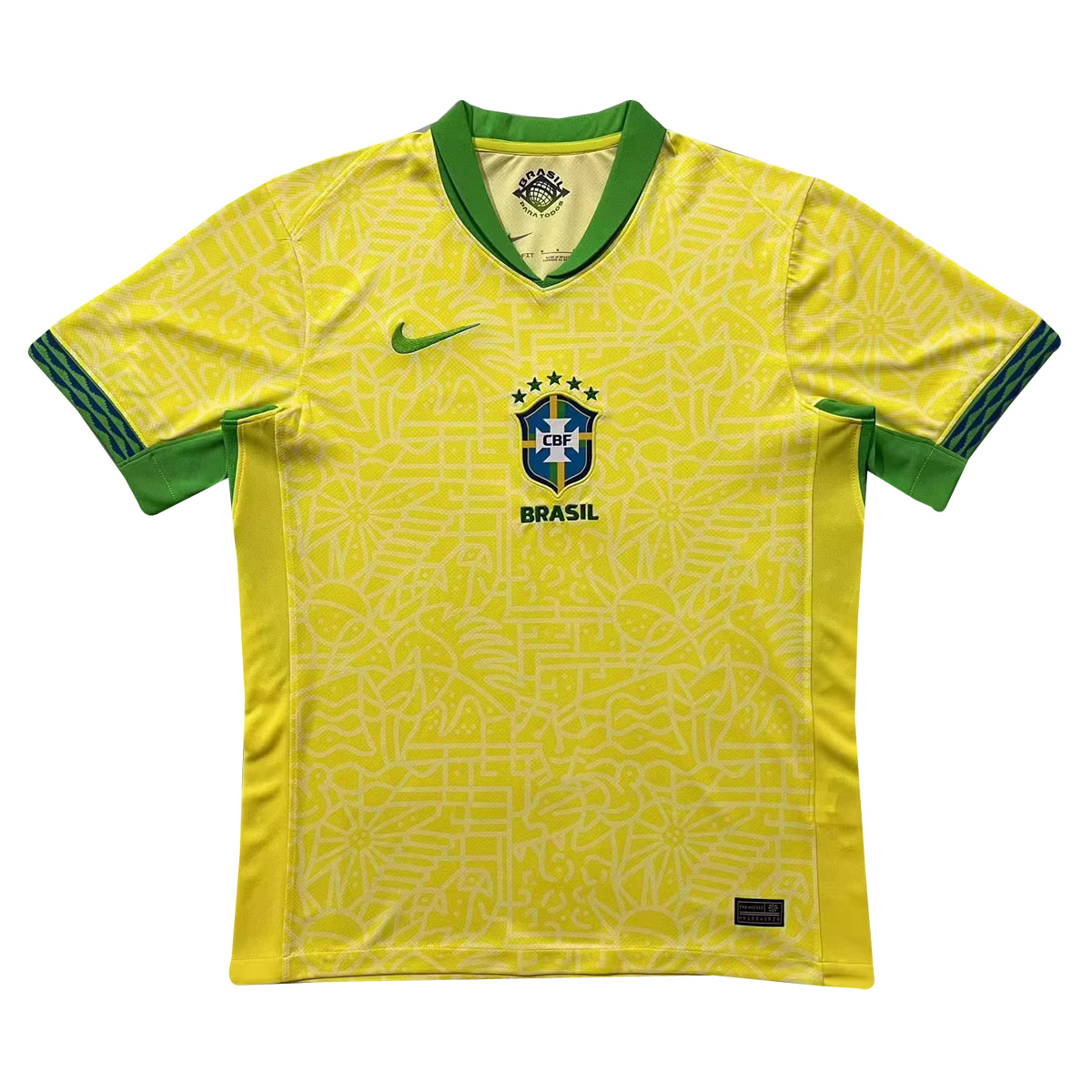 Mens Brazil Home Jersey 2024