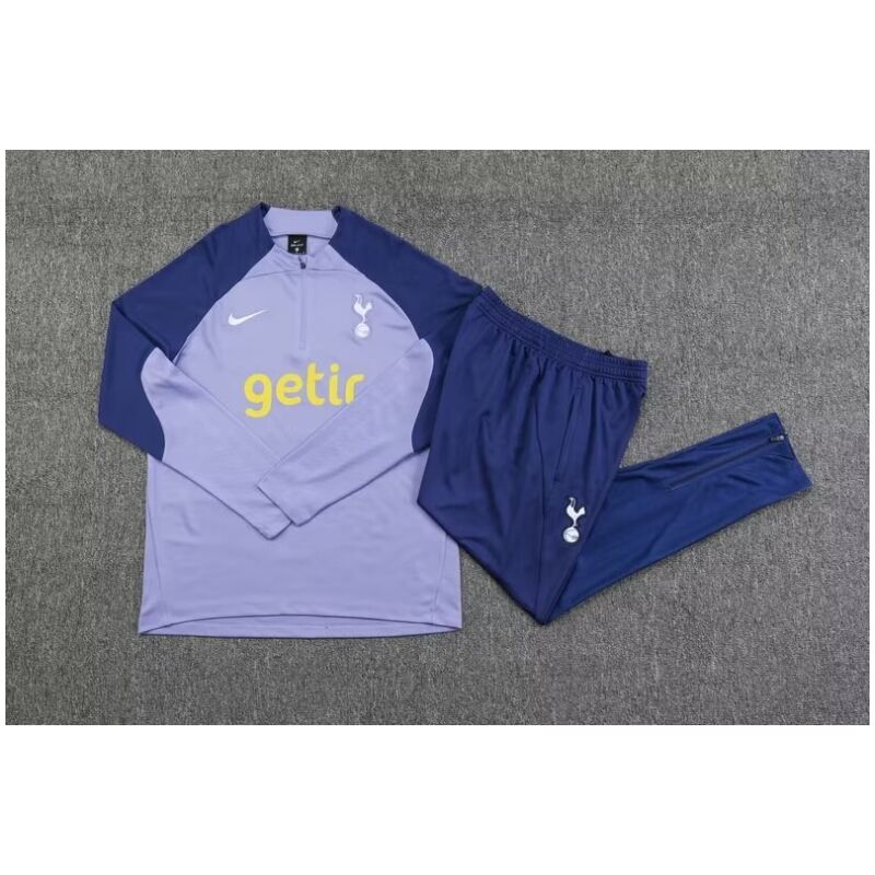 Mens Tottenham Hotspur Training Suit Violet 2023/24