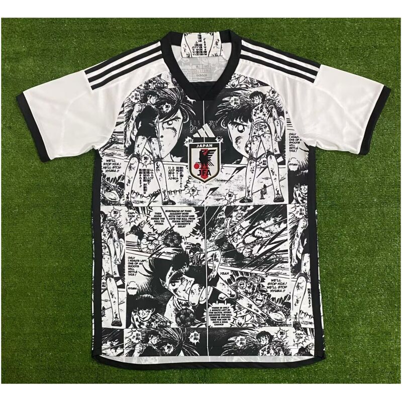 Mens Japan Tsubasa White/Black Jersey 2024