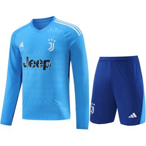 Mens Juventus Goalkeeper Blue Suit Long Sleeve 2023/24