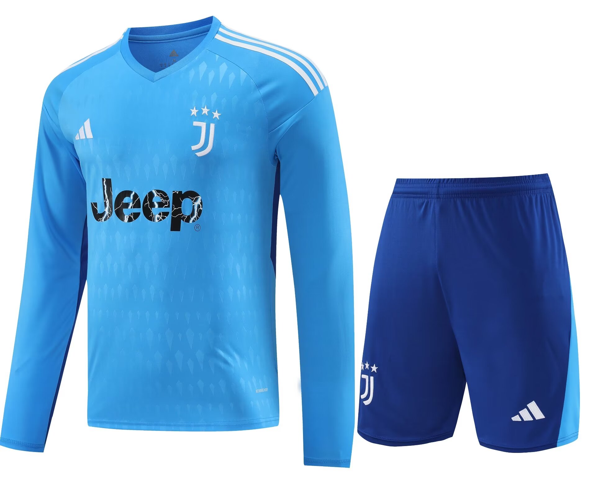 Mens Juventus Goalkeeper Blue Suit Long Sleeve 2023/24