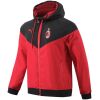 Mens AC Milan All Weather Windrunner Jacket Red 2023/24