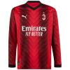 Mens AC Milan Home Jersey Long Sleeve 2023/24