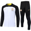 Mens Chelsea Jacket + Pants Training Suit White - Black 2023/24