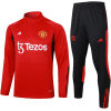 Mens Manchester United Training Suit Red II 2023/24