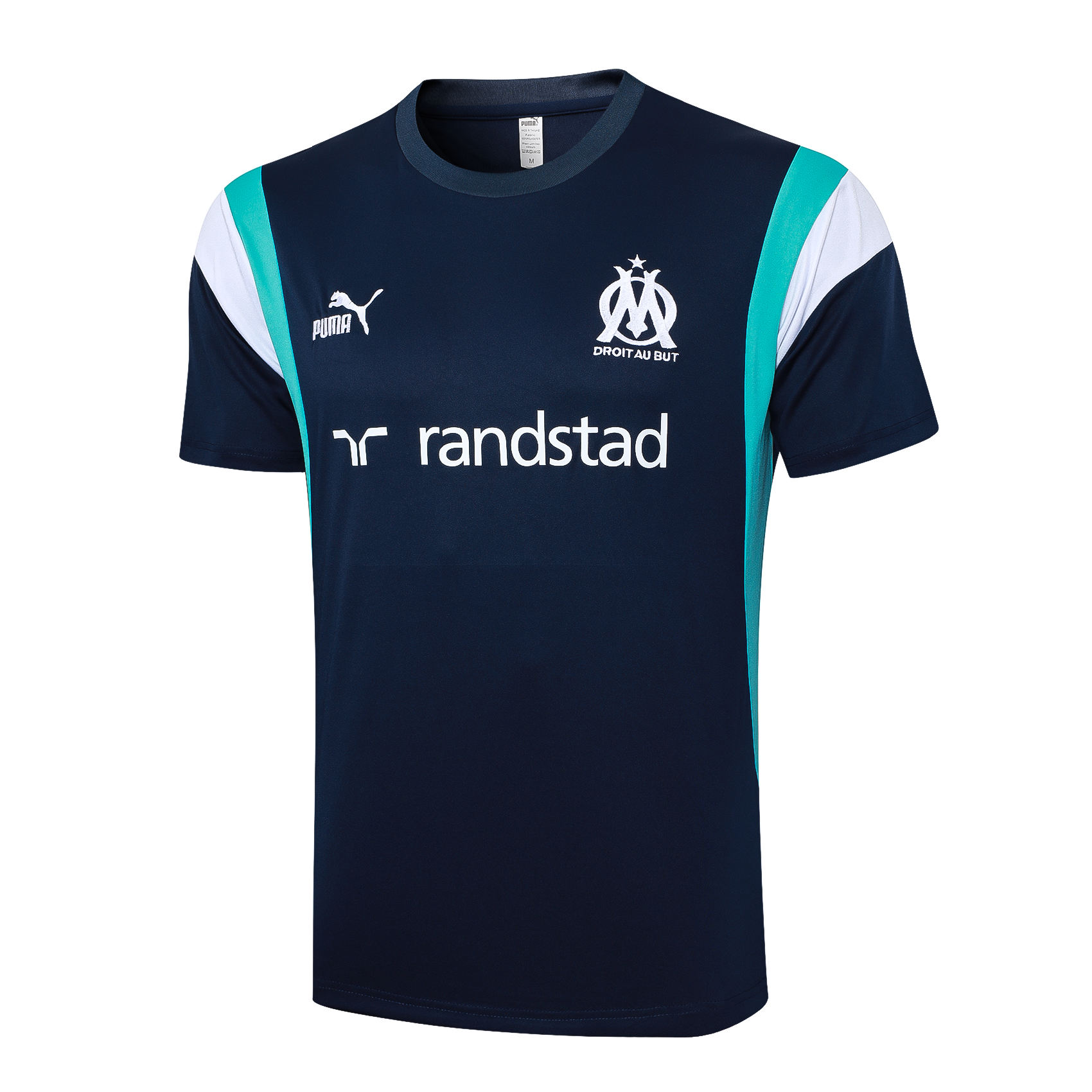 Mens Olympique Marseille Short Training Jersey Royal 2023/24