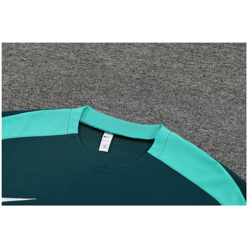 Mens Portugal Short Training Suit Green 2024