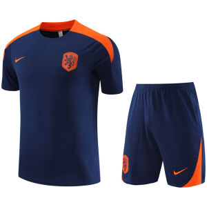 Mens Netherlands Short Training Suit Royal 2024