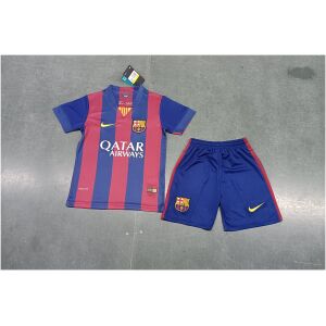 Kids Retro Barcelona Home Jersey 2014/15