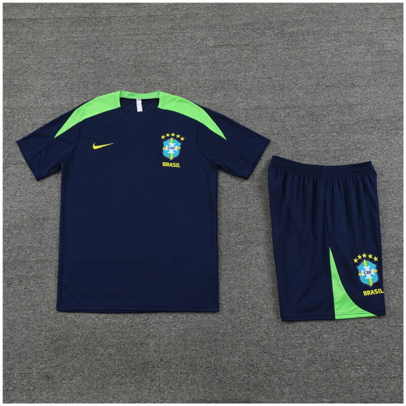 Kids Brazil Short Training Suit Royal 2024